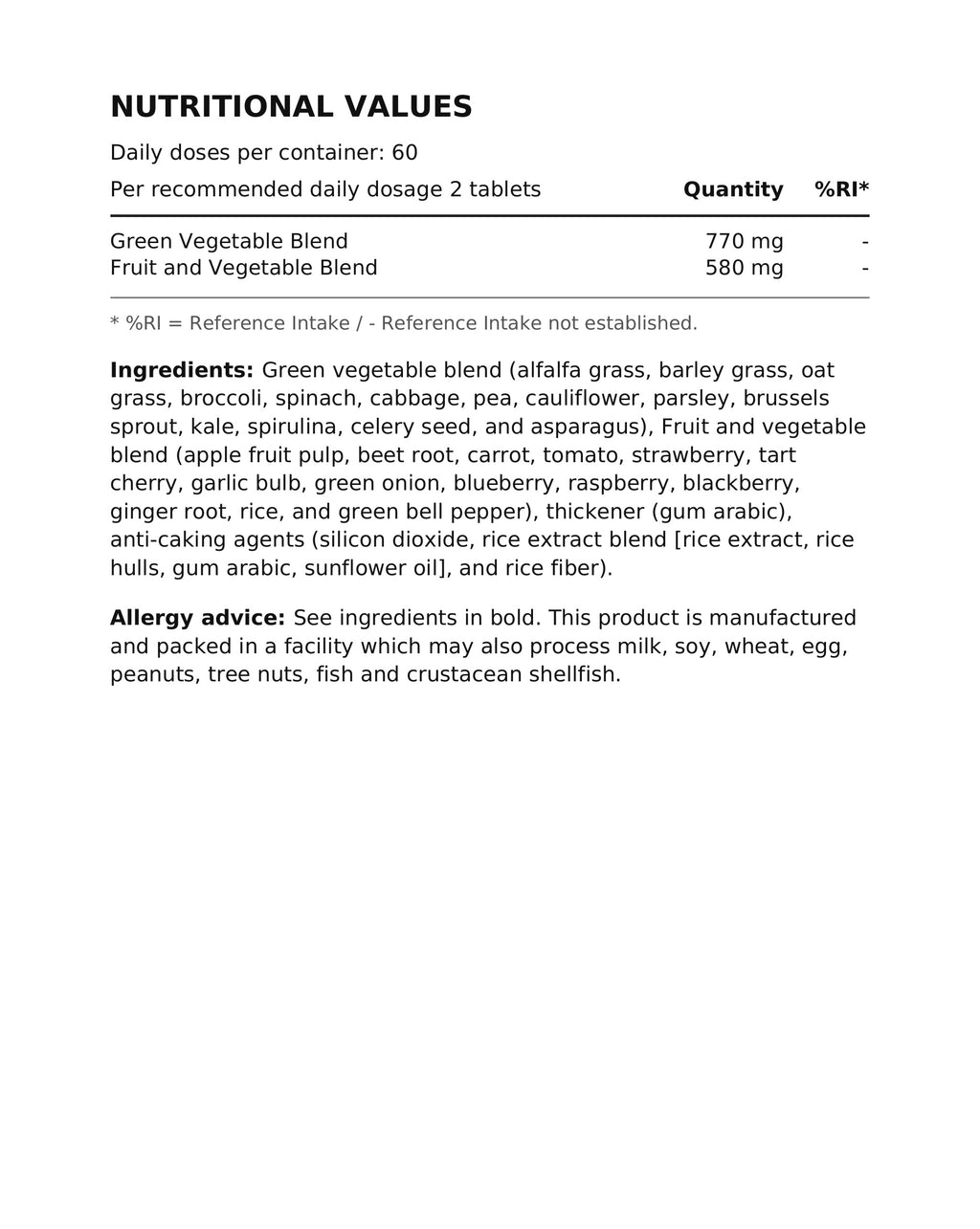 Daily Greens Complex