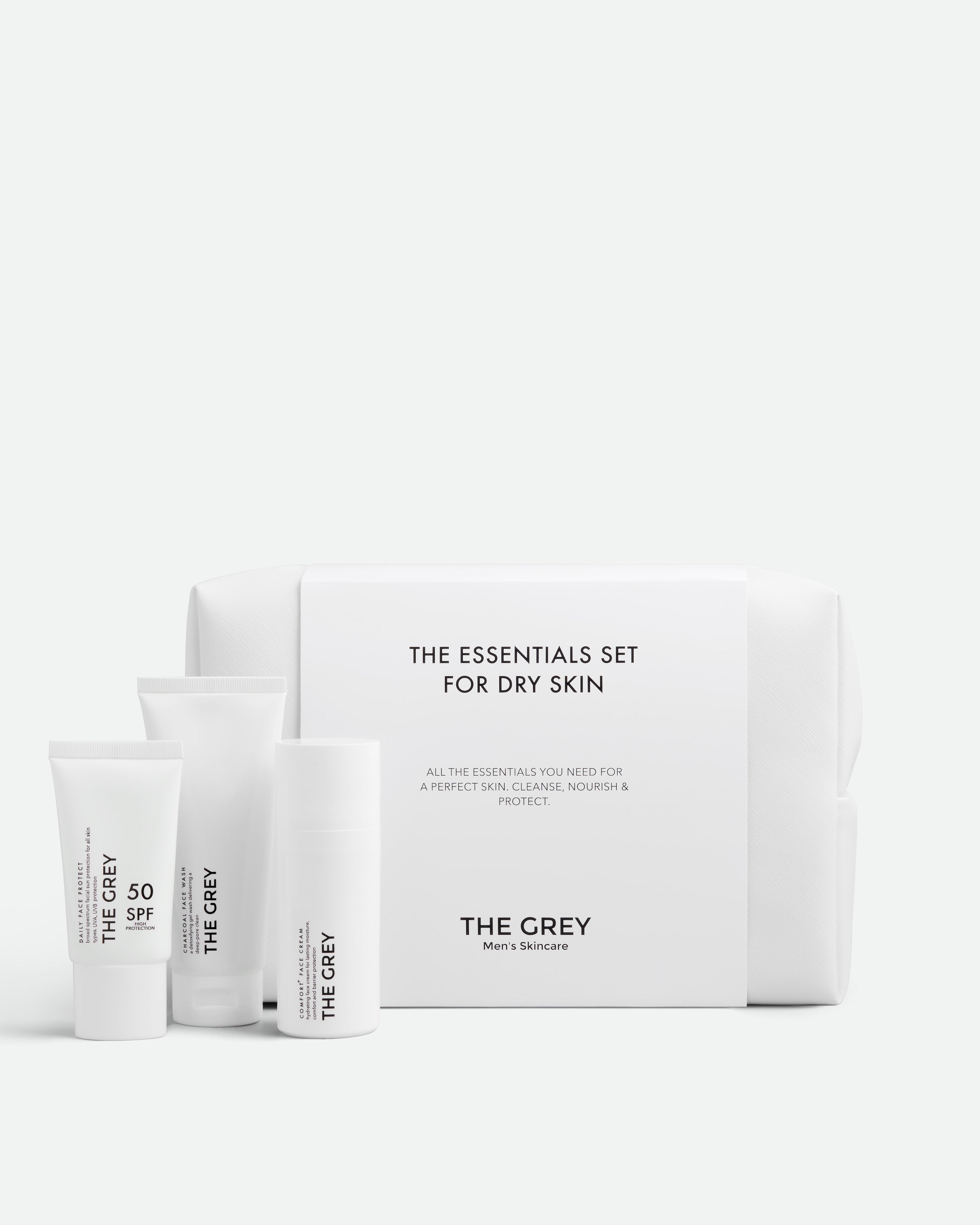 SOLUTION FOR DRY SKIN | Skincare set for dry skin | The Grey Men's